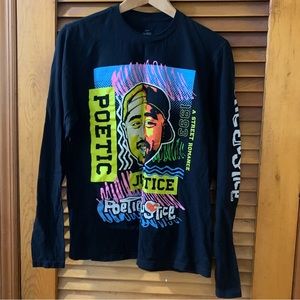 Poetic Justice graphic t shirt